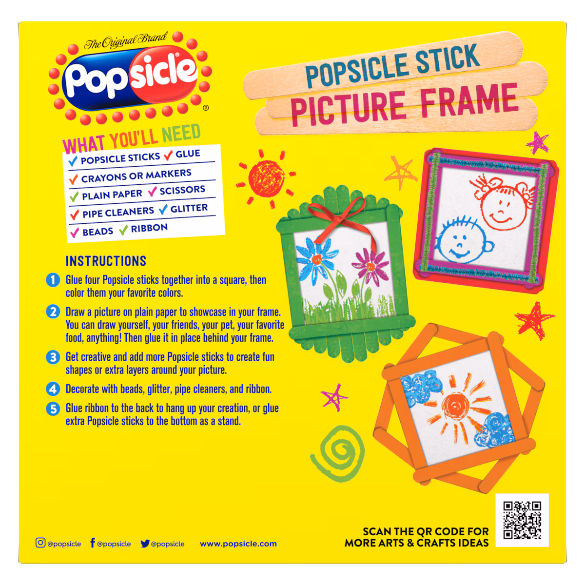 Alternative view of Popsicle  Scribblers Ice Pops