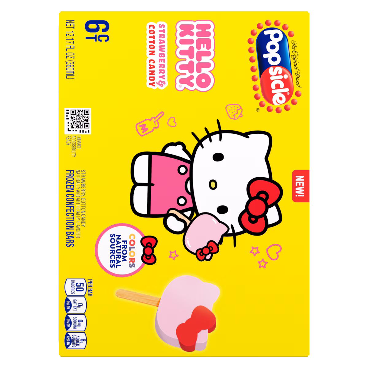 Alternative view of Popsicle  Hello Kitty  Frozen Confection Bar
